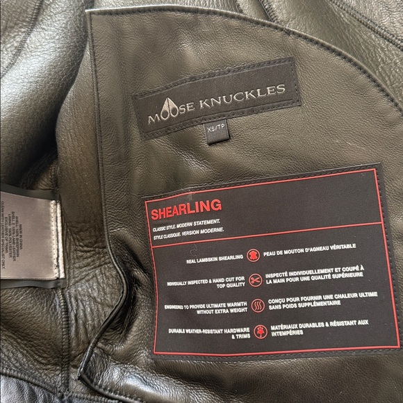 Moose Knuckles Teddy Biker Jacket – Like New - Picture 10 of 10